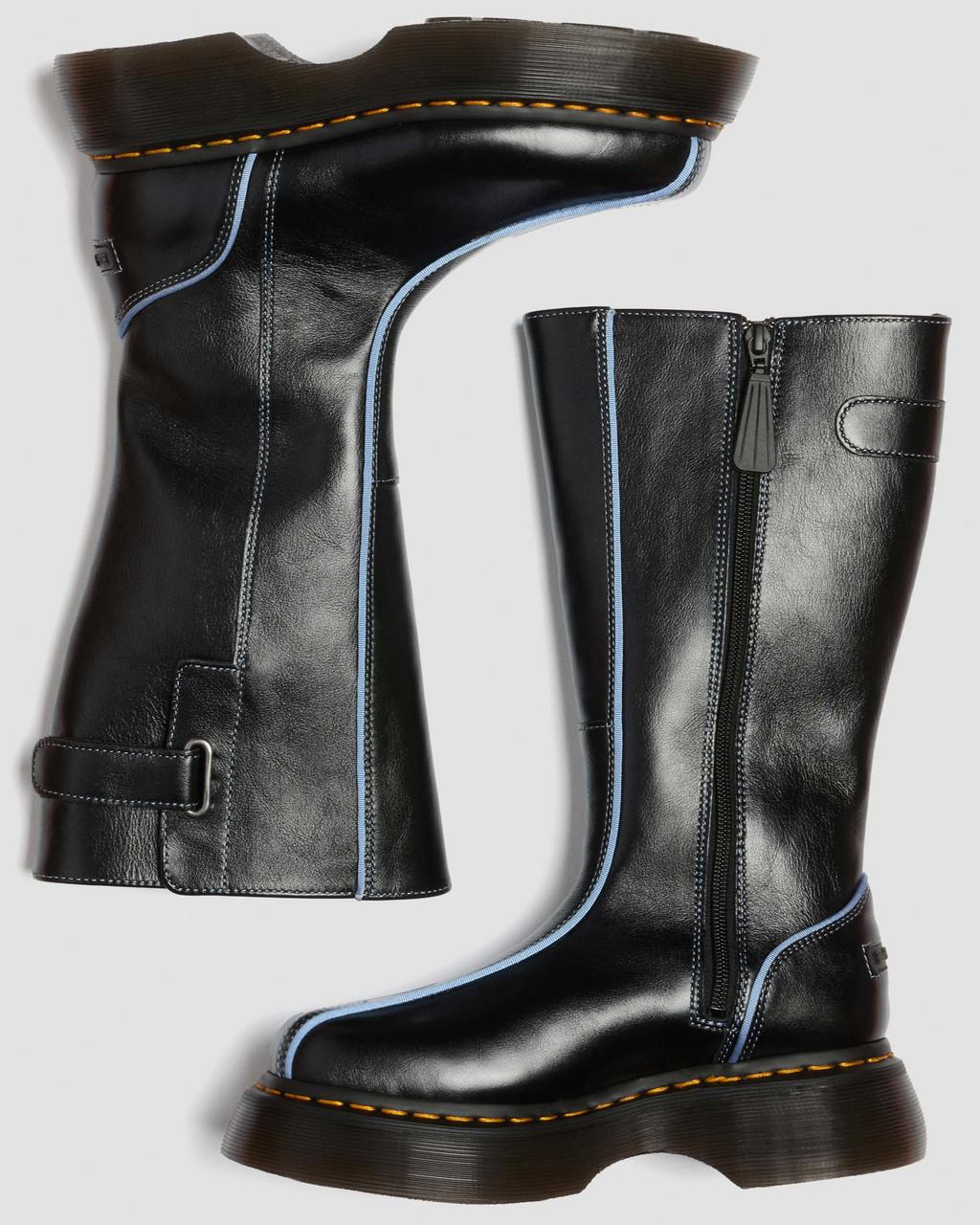 Buzz Hi Gloss Leather Boots
