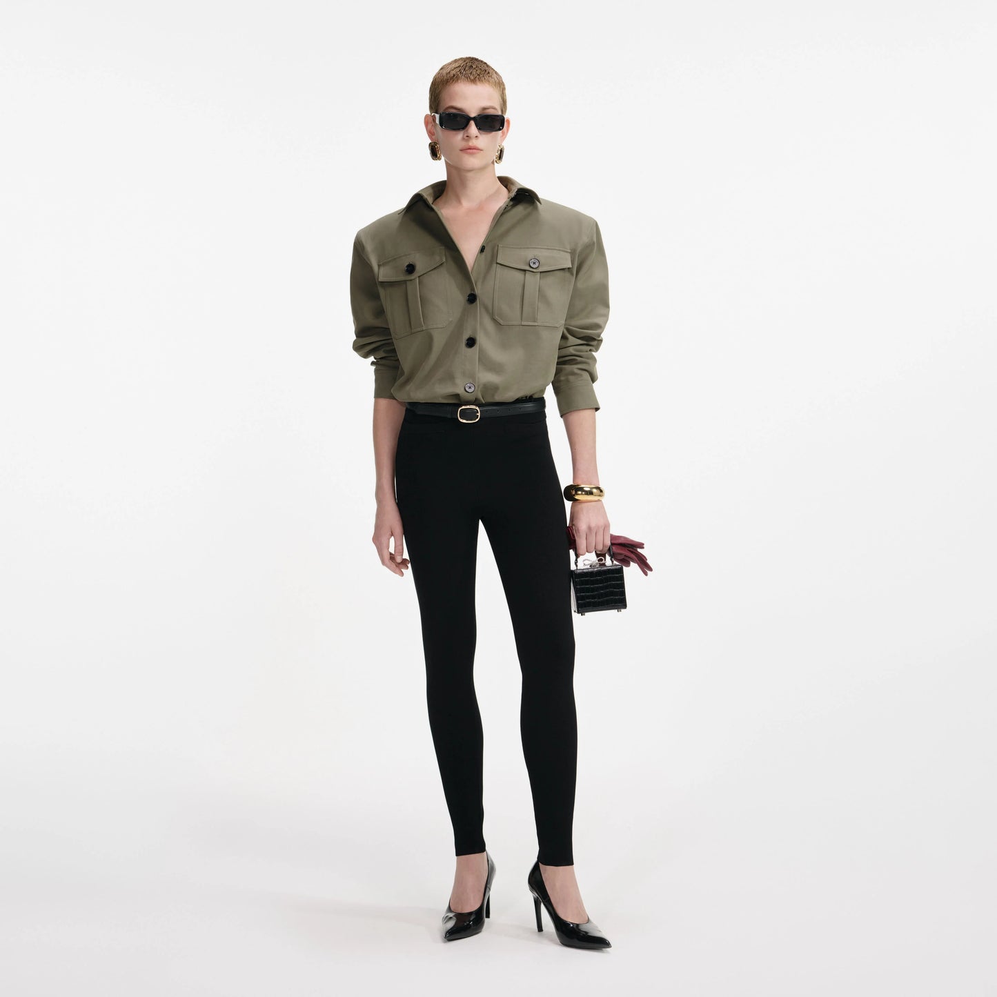 Green Cotton Shirt