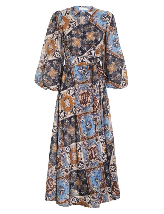 Alight Wrap Midi Dress