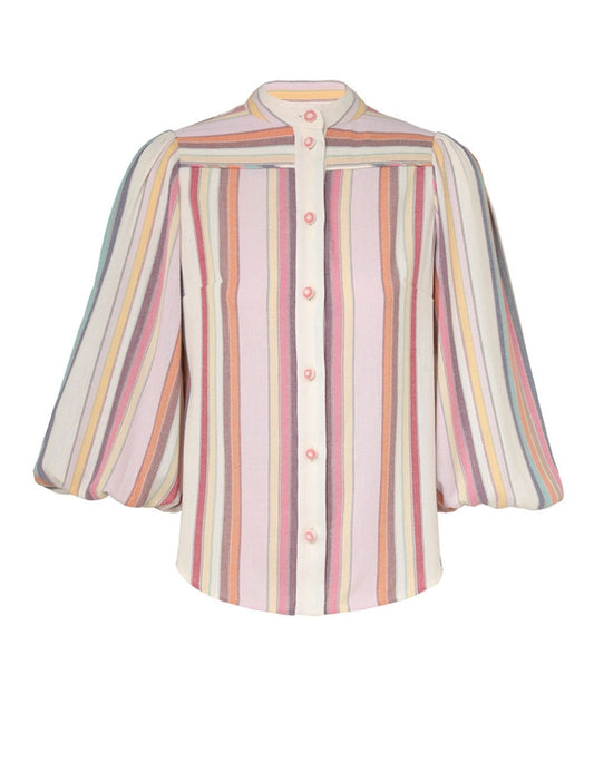 Lexi Blouson Stripe Shirt
