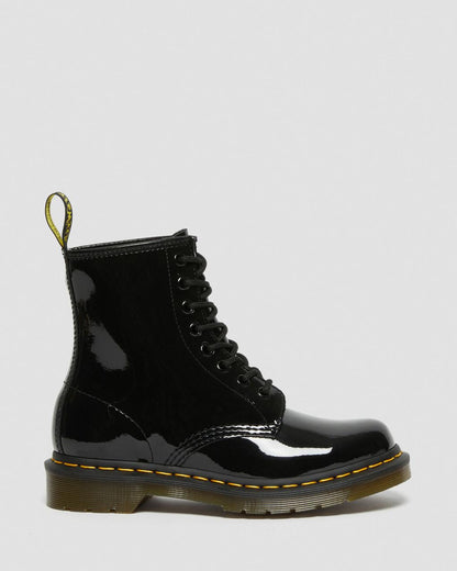 1460 Patent Leather Lace Up Boots