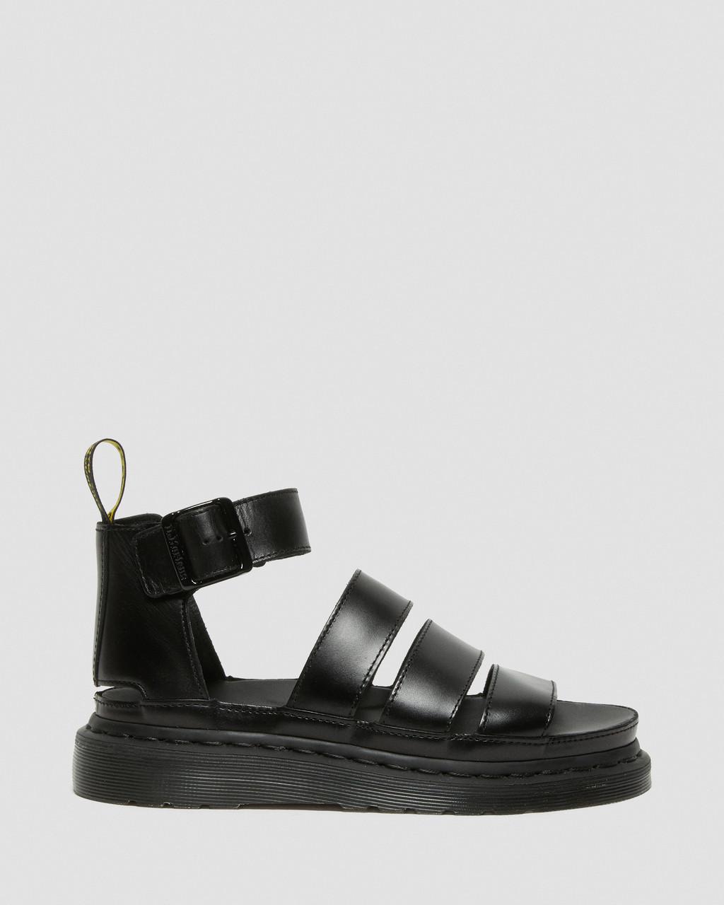CLARISSA II LEATHER STRAP SANDALS