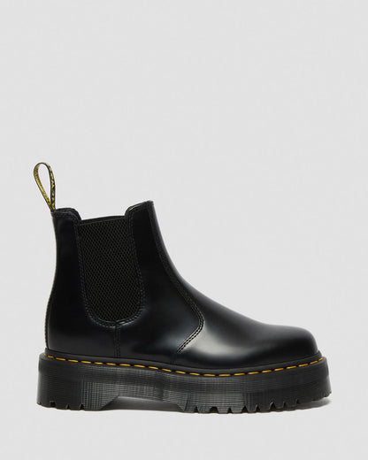 2976 Quad Smooth Leather Platform Chelsea Boots