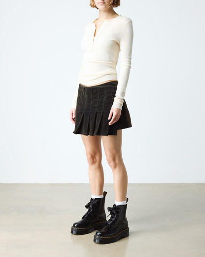 Molly Leather Platform Boots