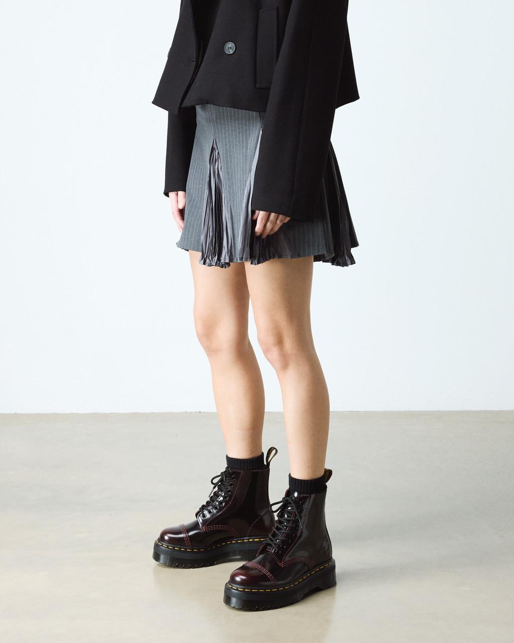 Sinclair Arcadia Leather Platform Boots