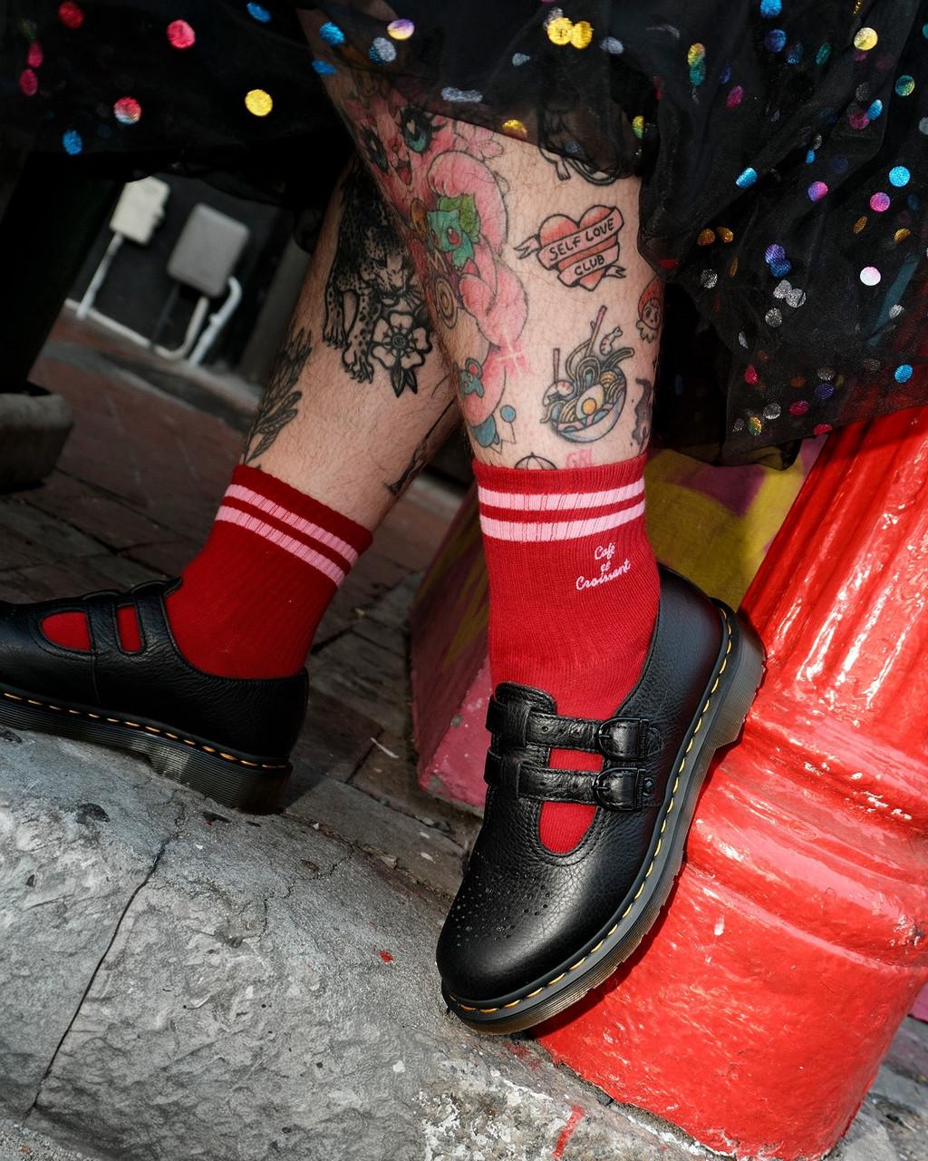 8065 Mary Jane Virginia Leather Shoes