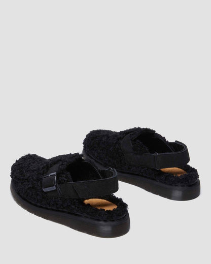 Jorge II Suede & Borg Mules