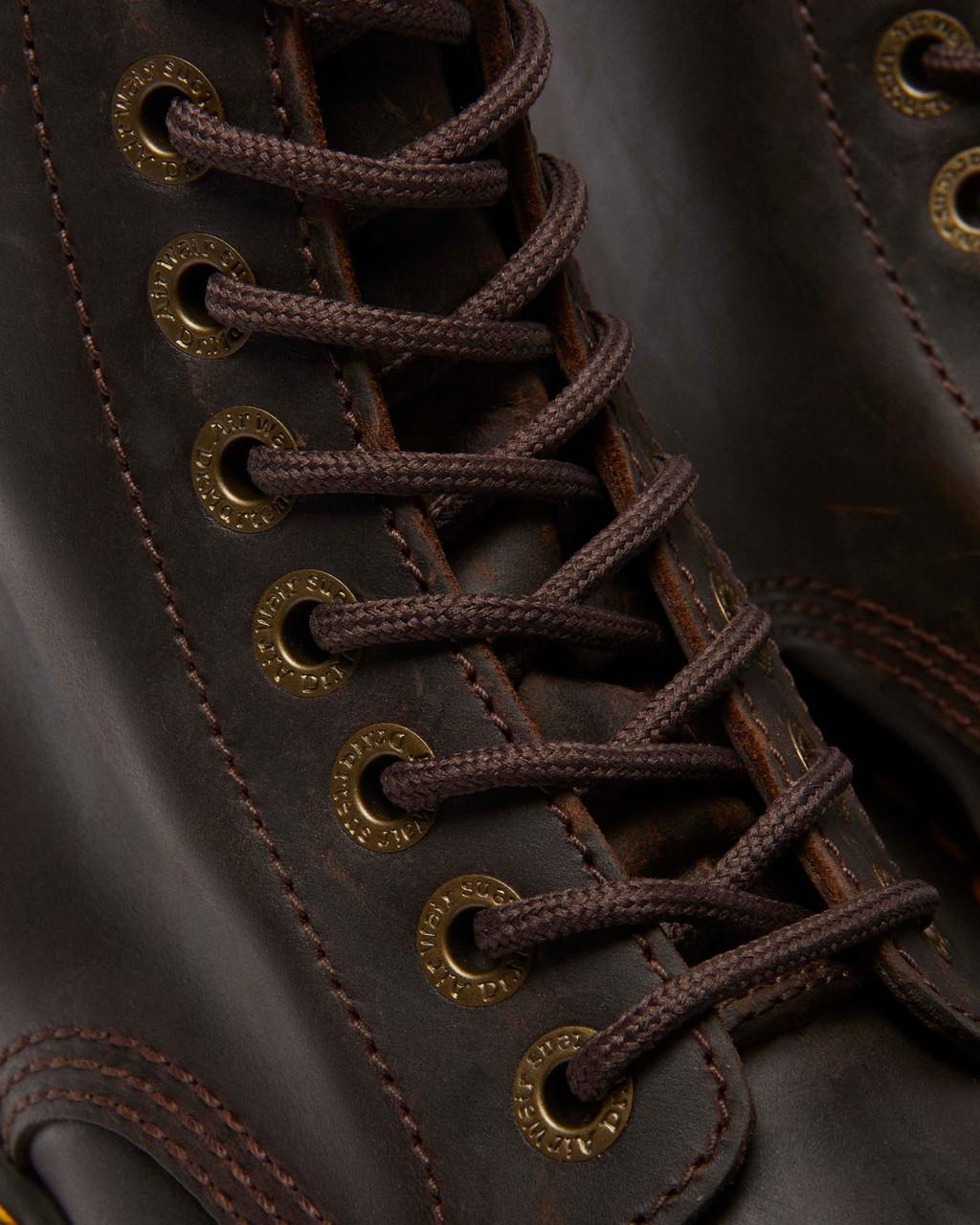 Sinclair Crazy Horse Leather Platform Boots