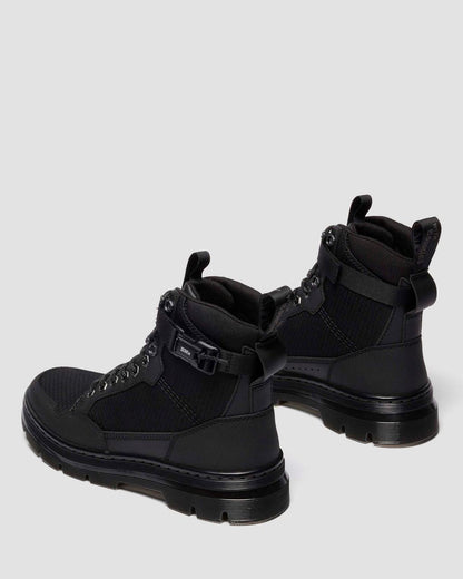 COMBS TECH MK.02 LEATHER & CANVAS UTILITY BOOTS