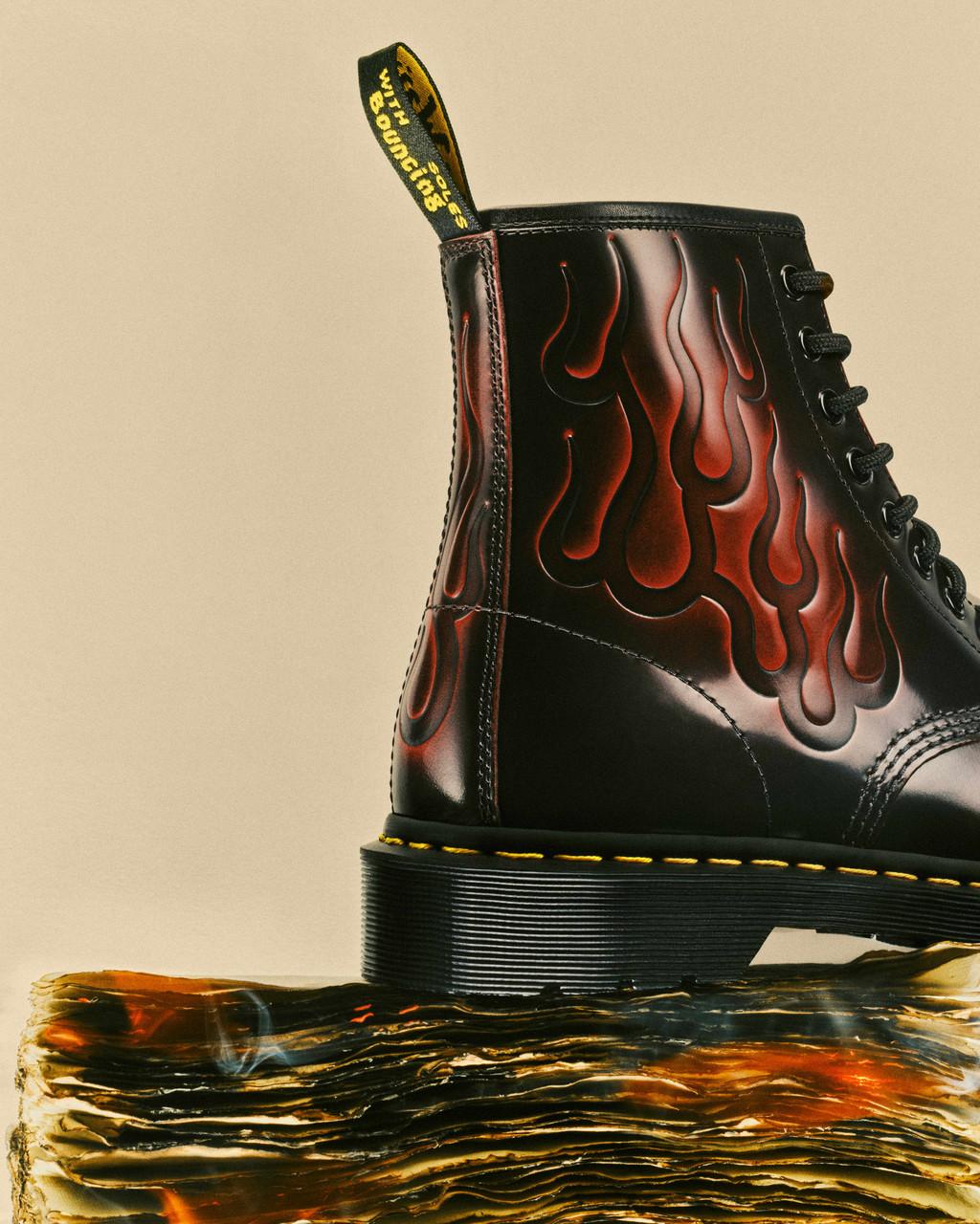 1460 Inferno Lace-Up Leather Boots