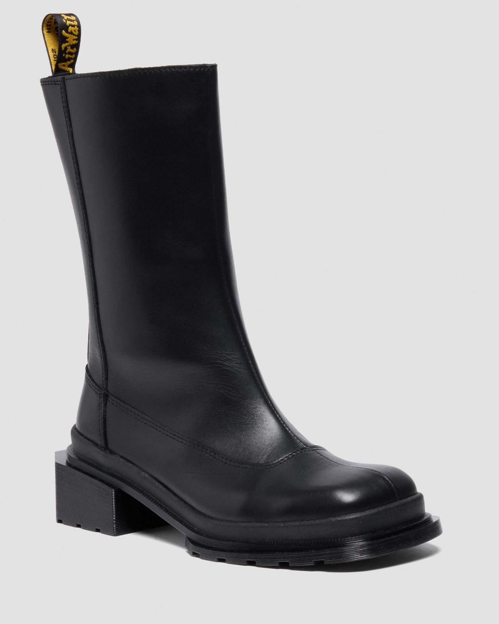 MAYBOLE HI SQUARE TOE LEATHER CHELSEA BOOTS