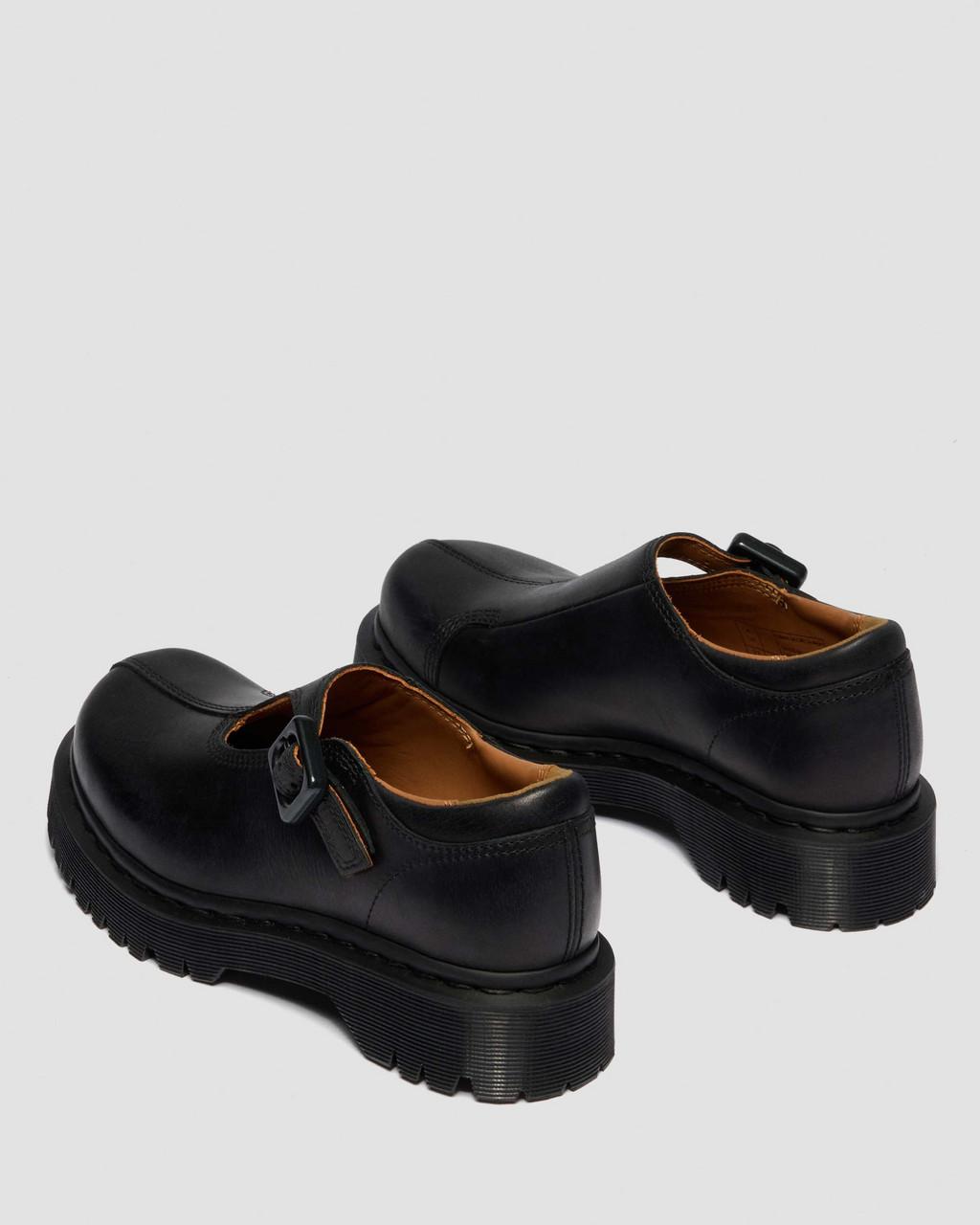 Rejena Mary Jane Old Harness Leather Shoes