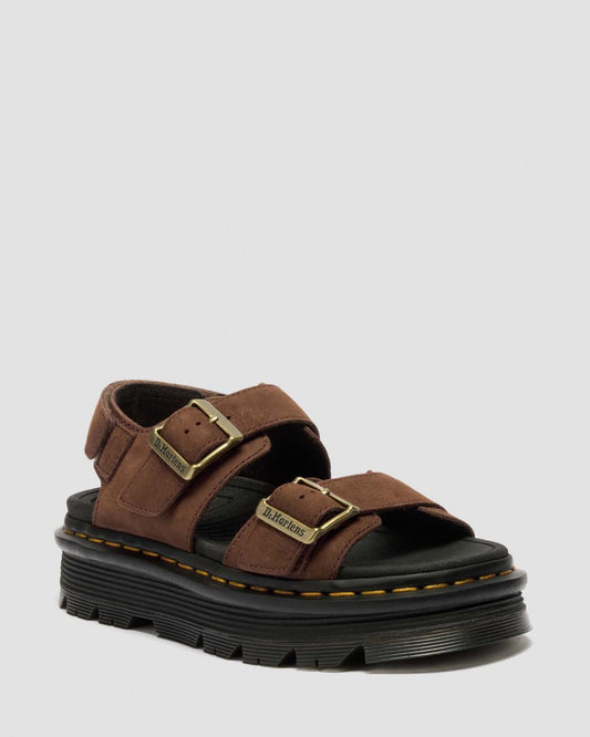 Zebzag Nubuck Platform Sandals