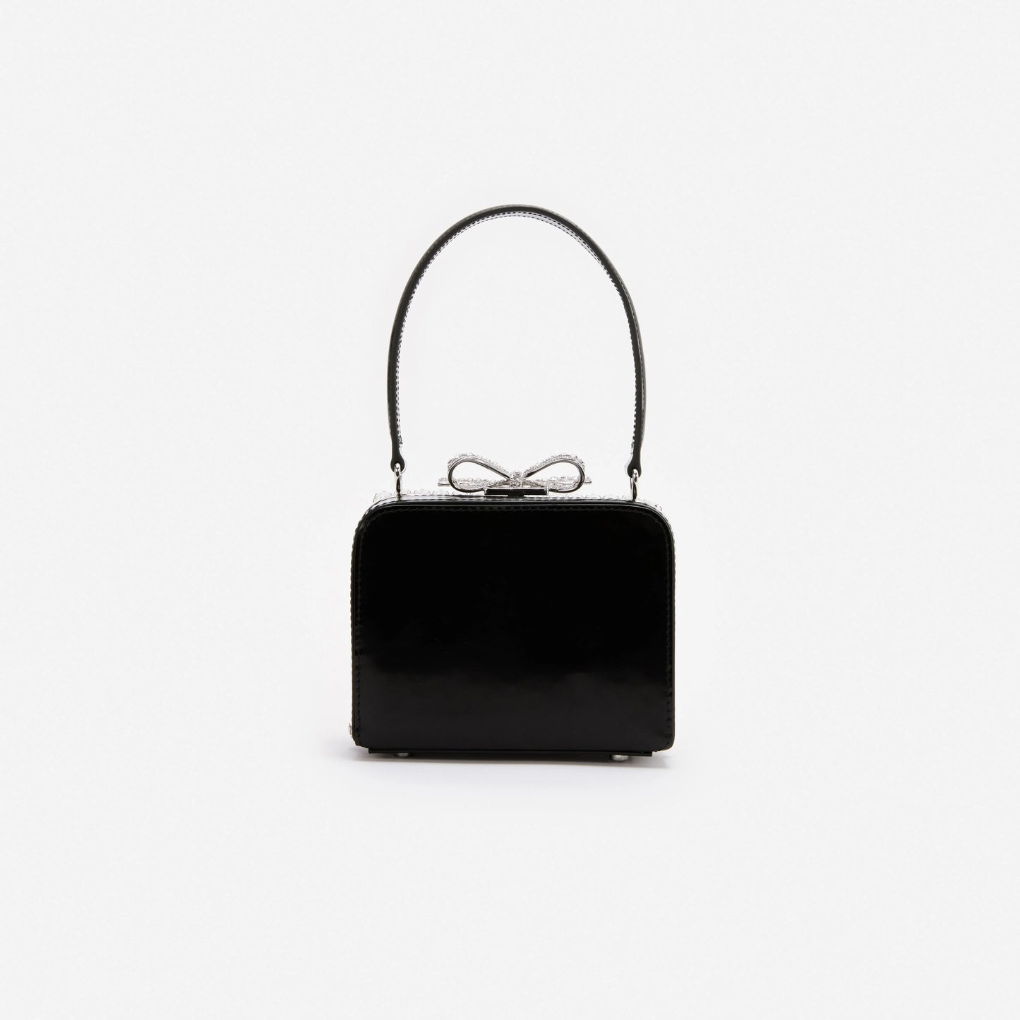 Silver Crystal Micro Bag