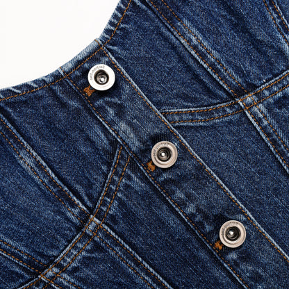 Denim Corset Top