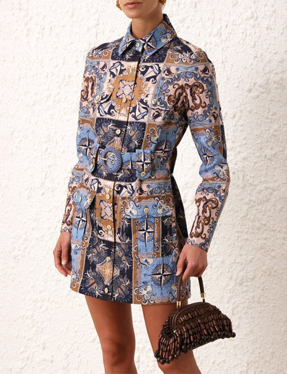 Alight Mini Utility Dress