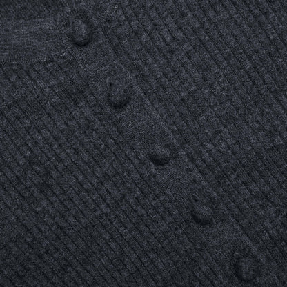 Grey Wool Knit Playsuit