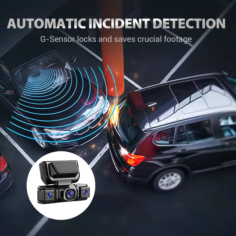 🚗 50% OFF NOW! 📹 4-Channel 360° Dash Cam – Full Coverage Recording, Night Vision & Parking Monitor 🛡️