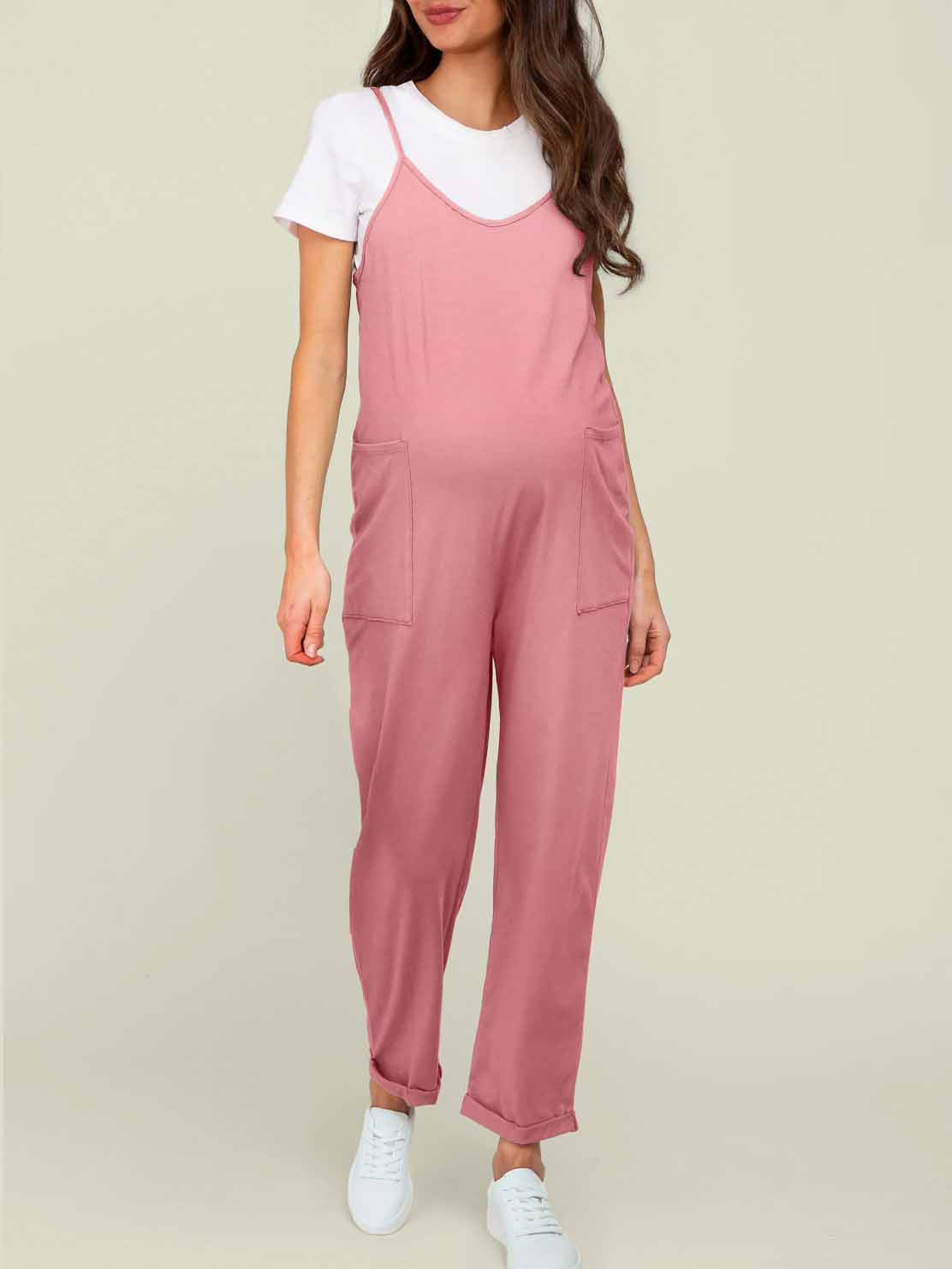 Oversized Jumpsuit - Maternity & Postpartum---Click to buy and get an additional 50% off