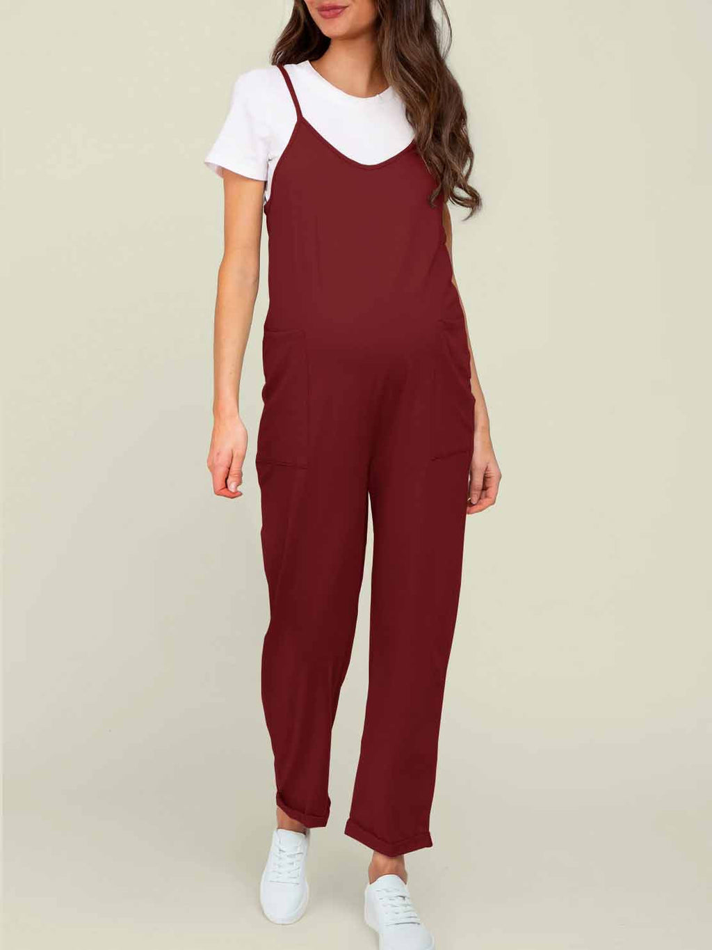 Oversized Jumpsuit - Maternity & Postpartum---Click to buy and get an additional 50% off