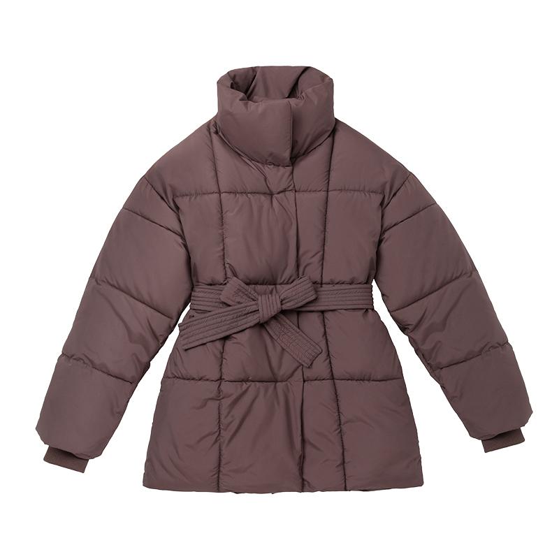 AMELIE – Quilted Winter Coat with Belt