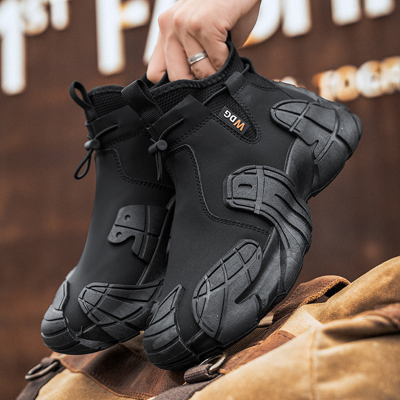 Men‘s Soft Waterproof Hiking Boots